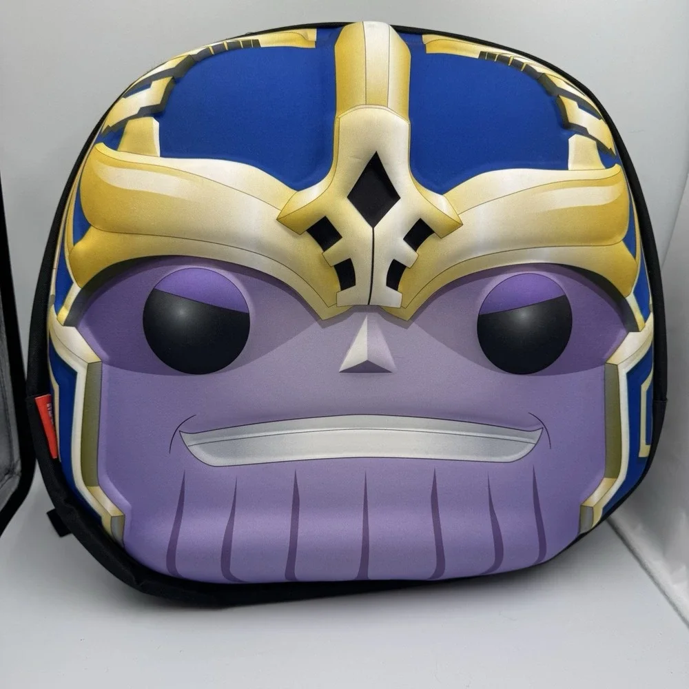 NWOT Funko Pop‎ Marvel THANOS 3D Head Collectors PoP Carrying Case Backpack